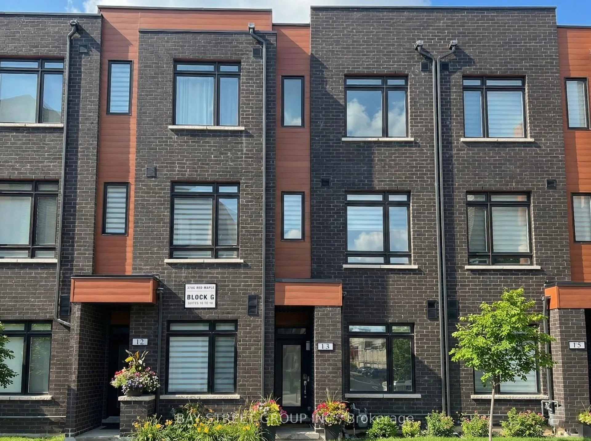 Front of Unit 13, 370 Red Maple Road