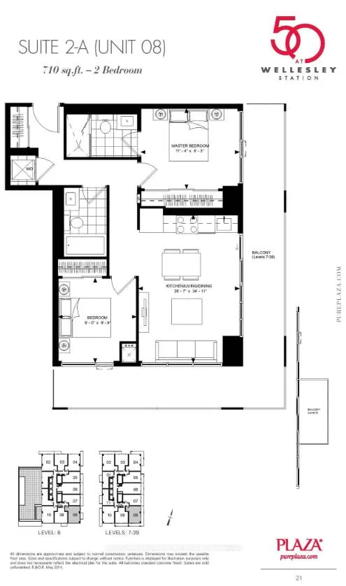 Photo 16 of Unit 608, 50 Wellesley Street E, Toronto, Church-Yonge Corridor — HOMEH