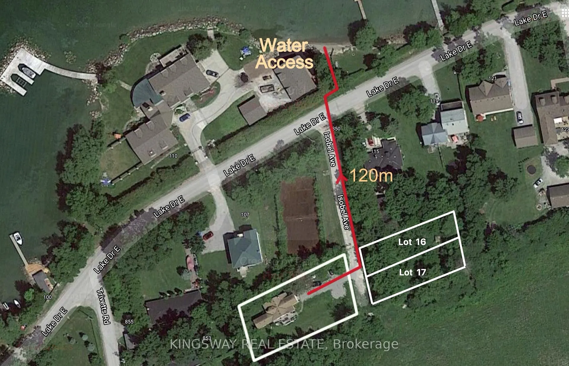 Front of Lot 16 Isobel Avenue