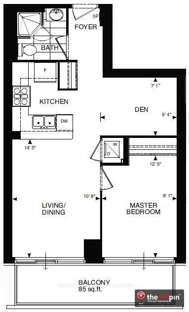 Photo 9 of Unit 2012, 500 Sherbourne Street, Toronto, North St. James Town — HOMEH