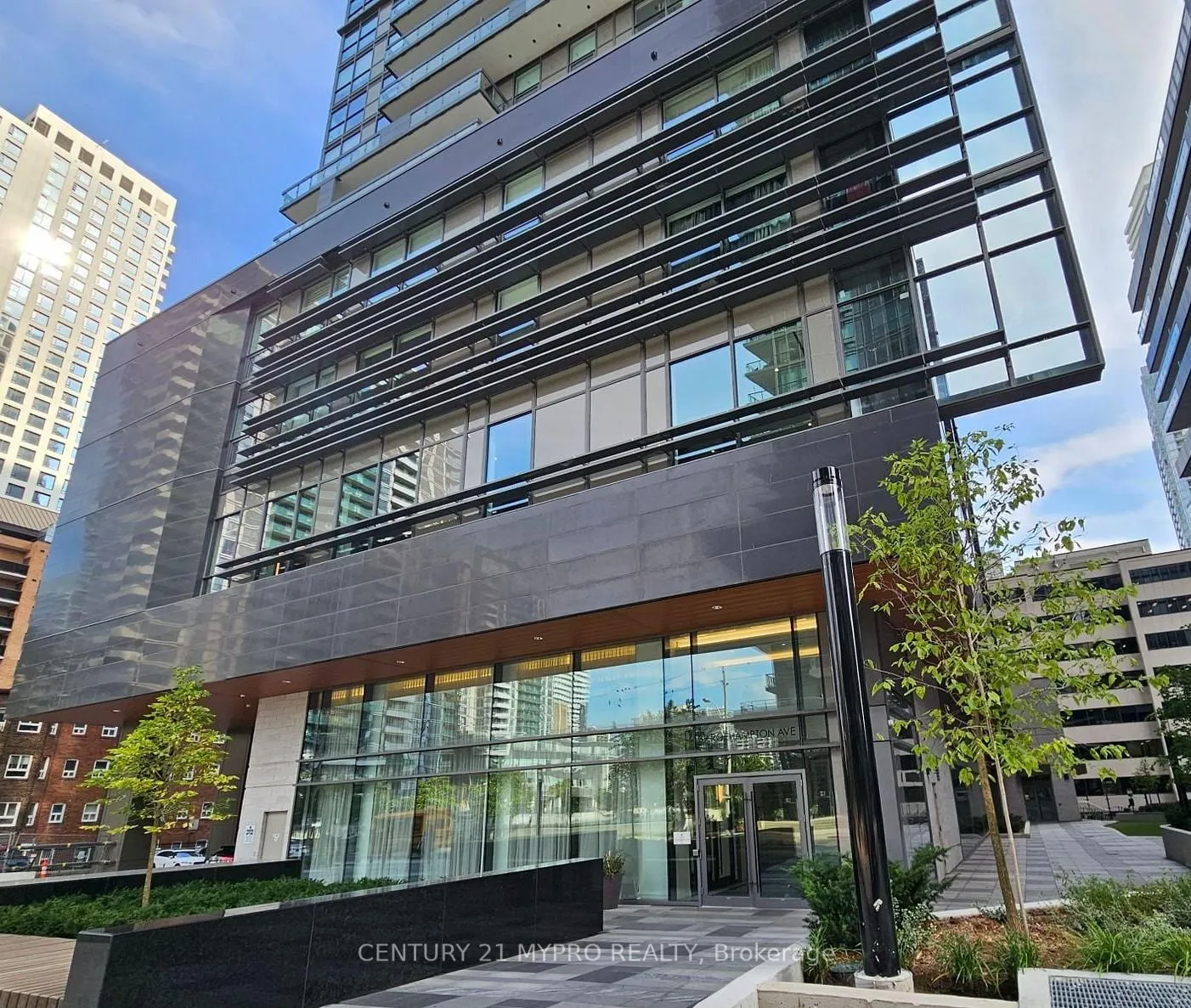 Front of Unit 3409, 39 Roehampton Avenue