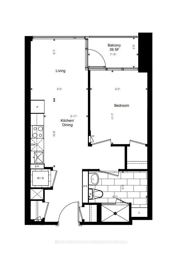 Photo 8 of Unit 814 SE, 60 Princess Street SE, Toronto, Waterfront Communities — HOMEH
