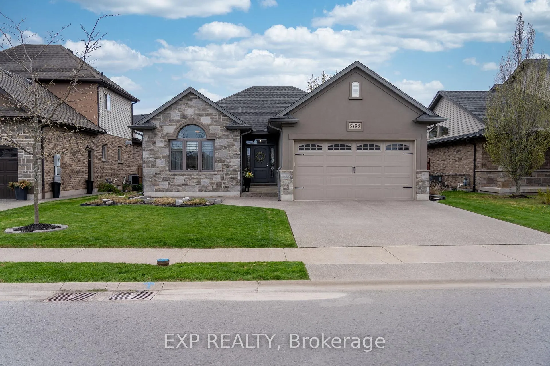 Front of 8736 Angie Drive