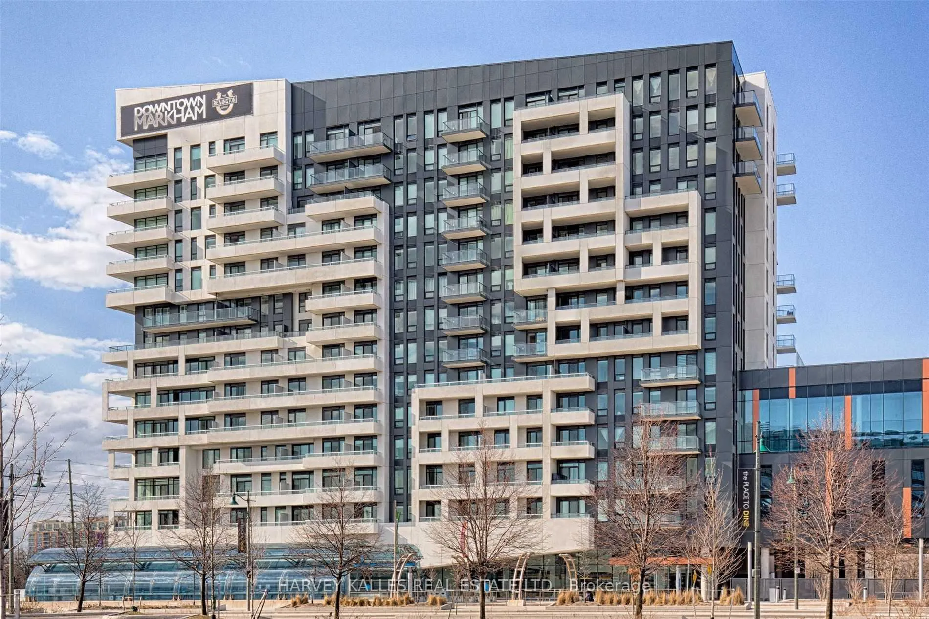 Front of Unit 713, 18 Rouge Valley Drive W