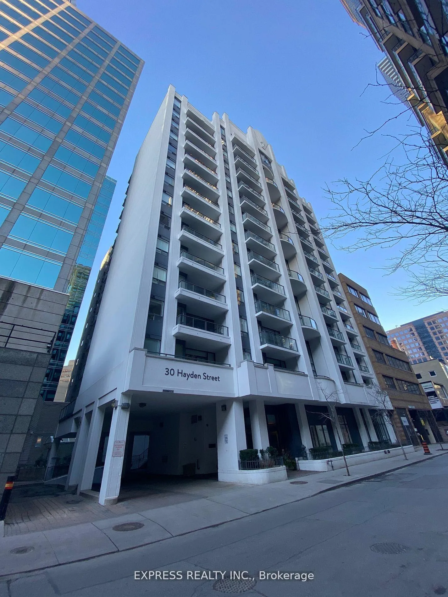 Front of Unit 407, 30 Hayden Street