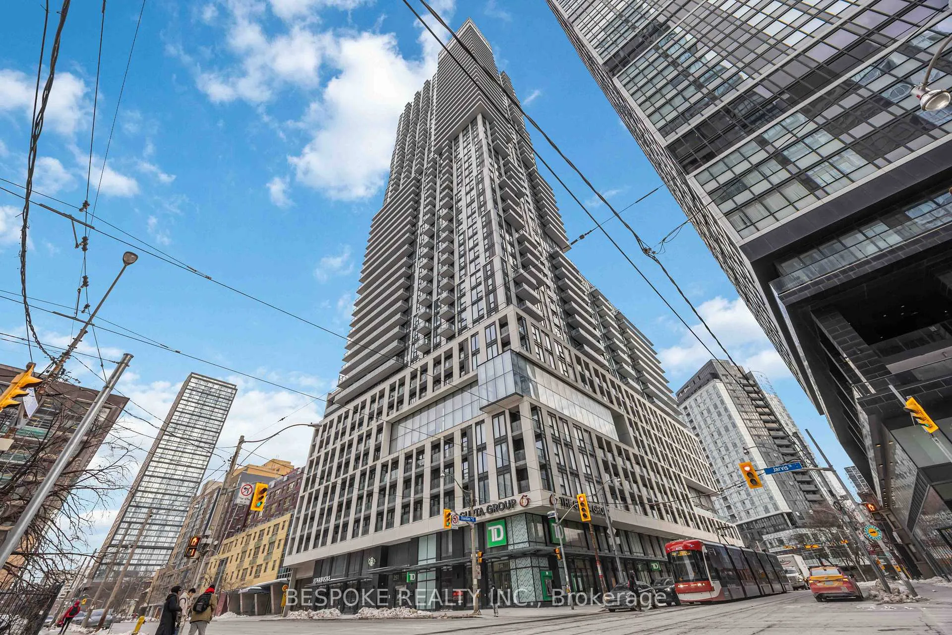 Front of Unit 1503, 251 Jarvis Street