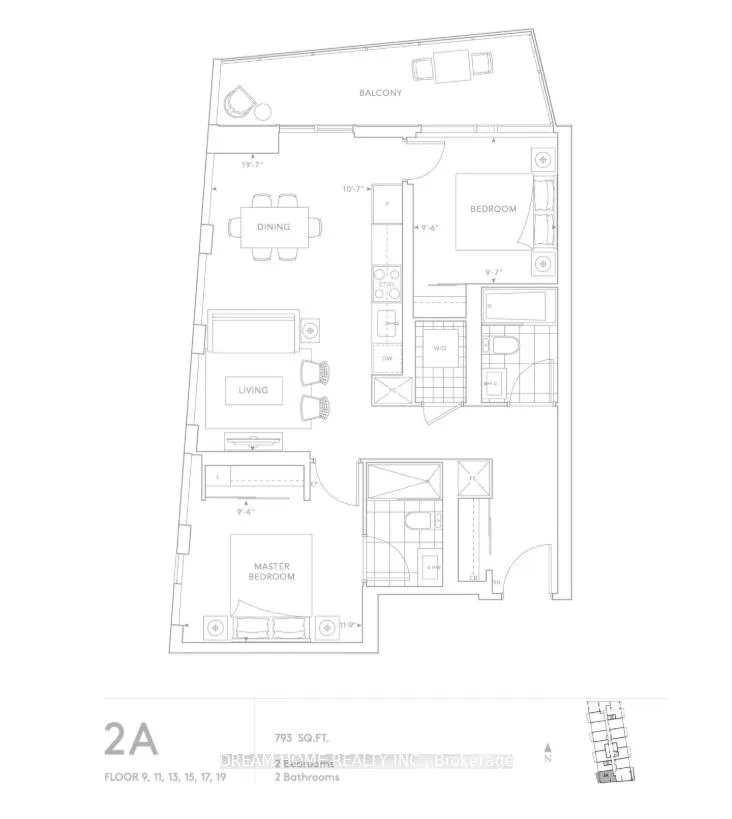 Photo 17 of Unit 1813, 470 Front Street W, Toronto, Waterfront Communities — HOMEH