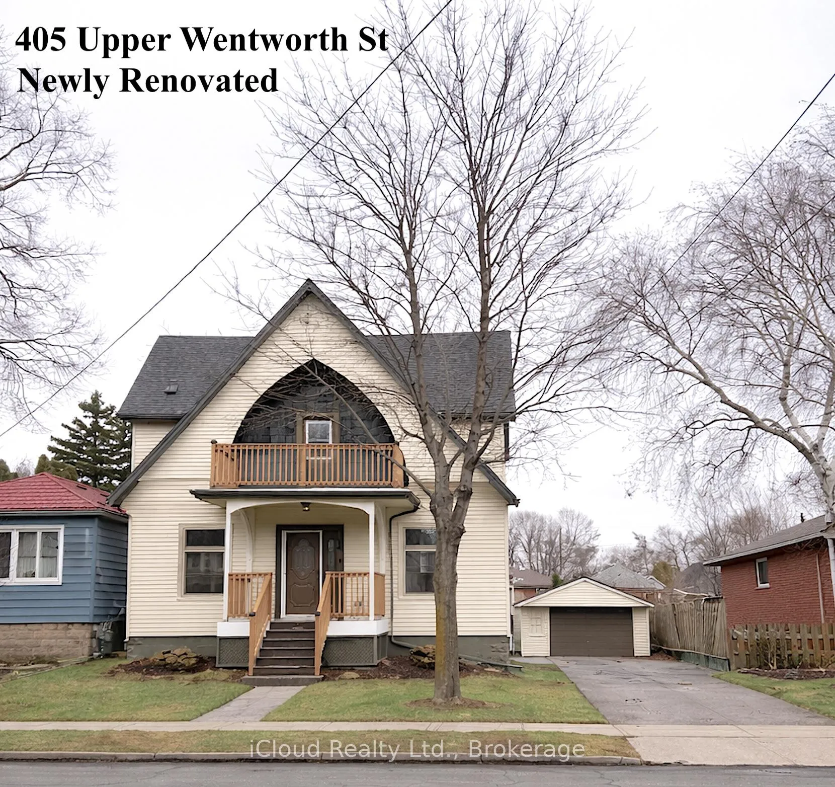 Front of 405 Upper Wentworth Street
