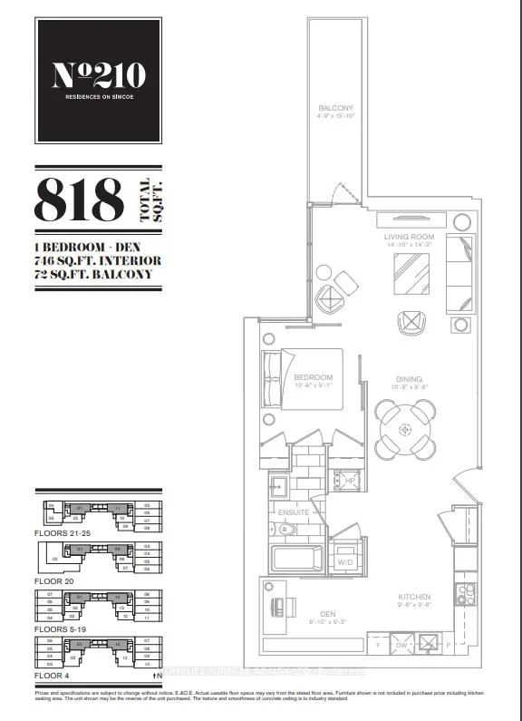 Photo 10 of Unit 1101, 210 Simcoe Street, Toronto, Kensington-Chinatown — HOMEH