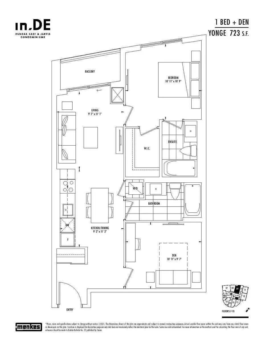 Photo 13 of Unit 1609, 219 Dundas Street E, Toronto, Church-Yonge Corridor — HOMEH