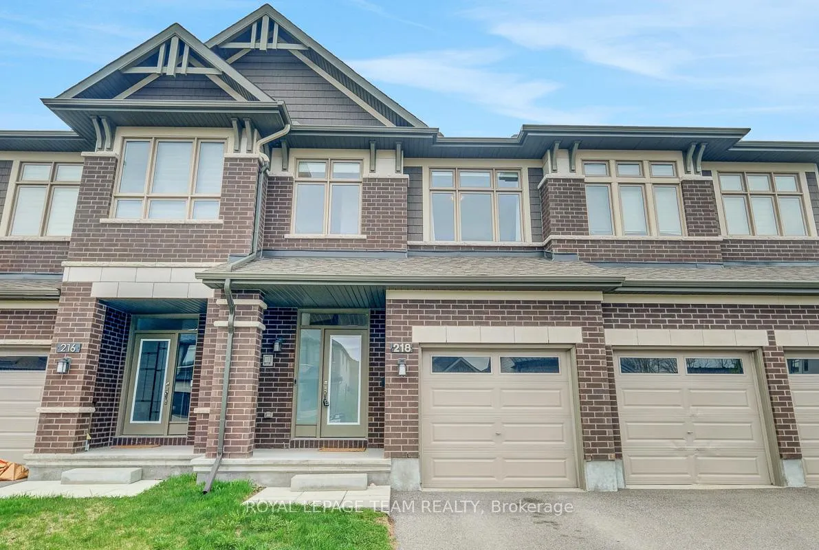 Front of 218 Hawkeswood Drive