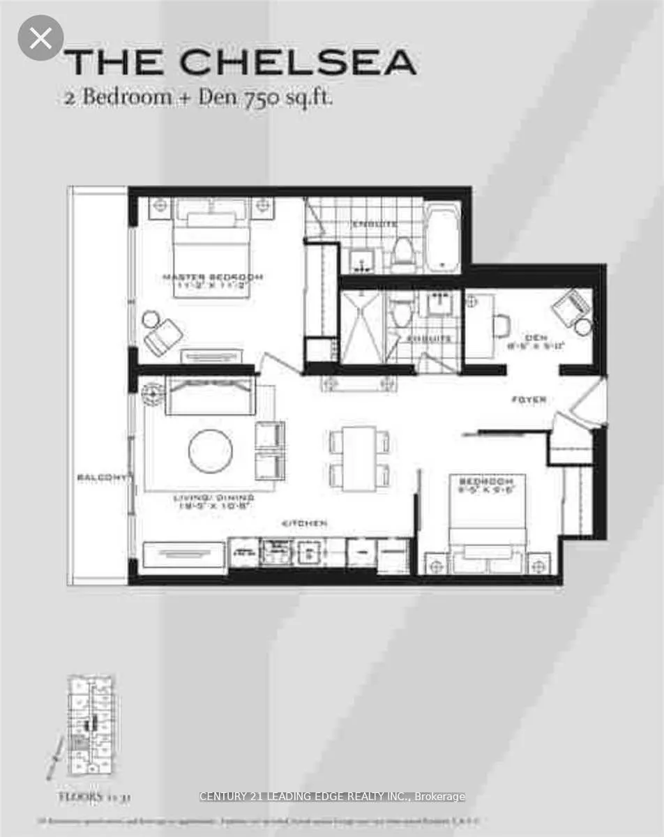 Photo 3 of Unit 2209, 955 Bay Street, Toronto, Bay Street Corridor — HOMEH