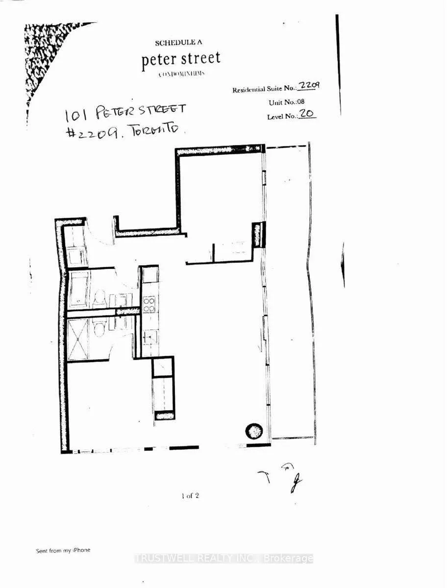 Photo 5 of Unit 2209, 101 Peter Street, Toronto, Waterfront Communities — HOMEH
