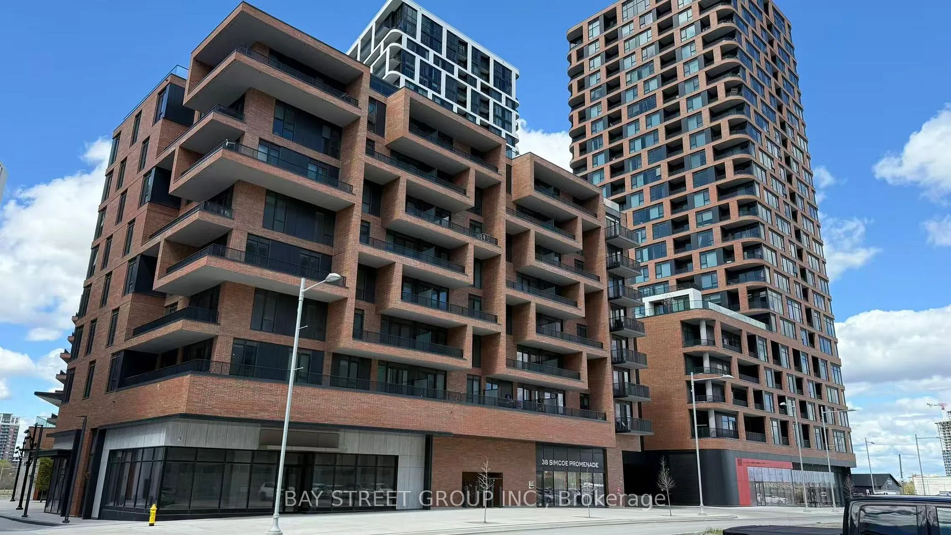 Front of Unit C320, 38 Simcoe Promenade