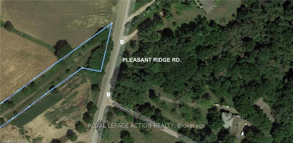 Front of 161 Pleasant Ridge Road