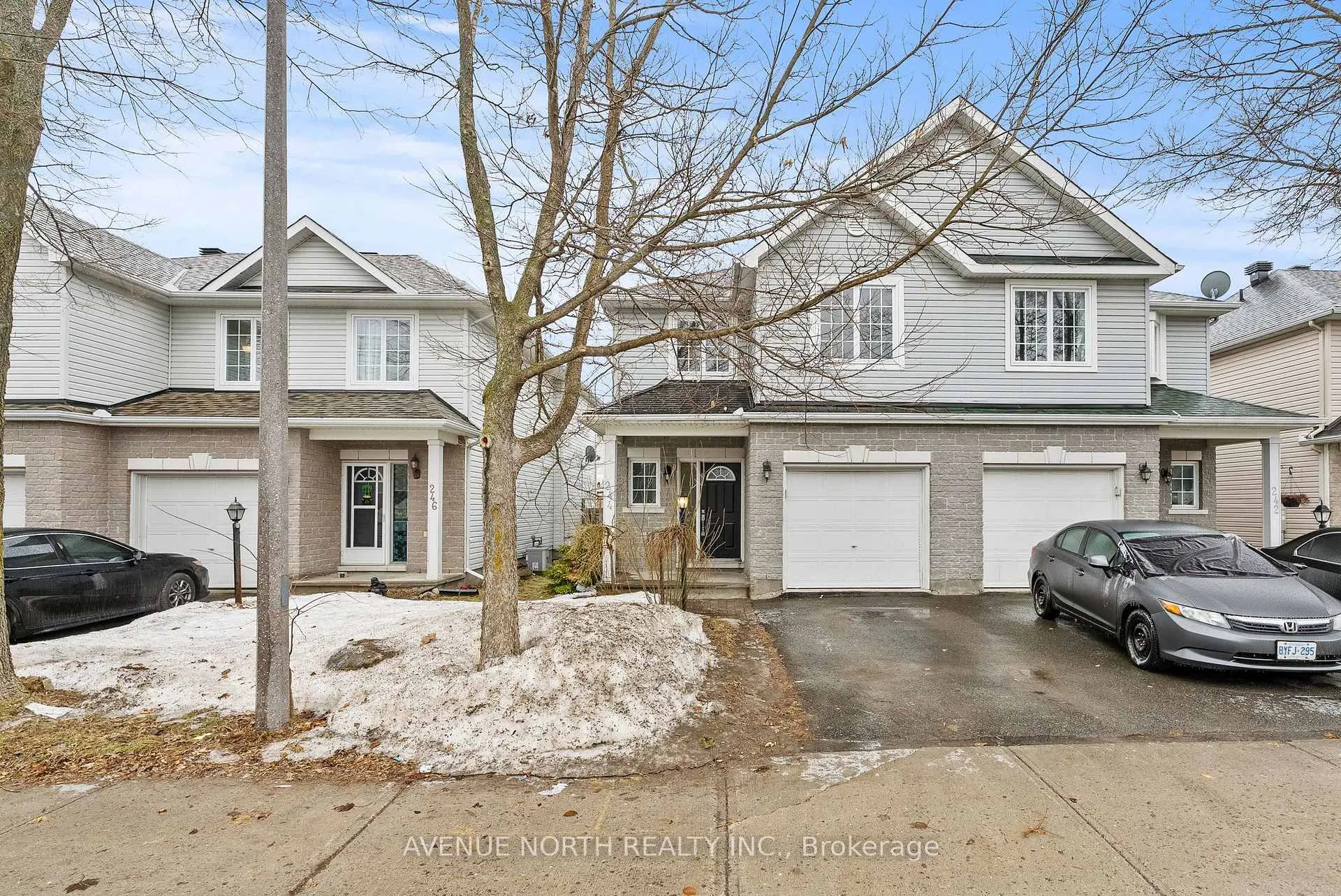 Front of 244 Deerfox Drive