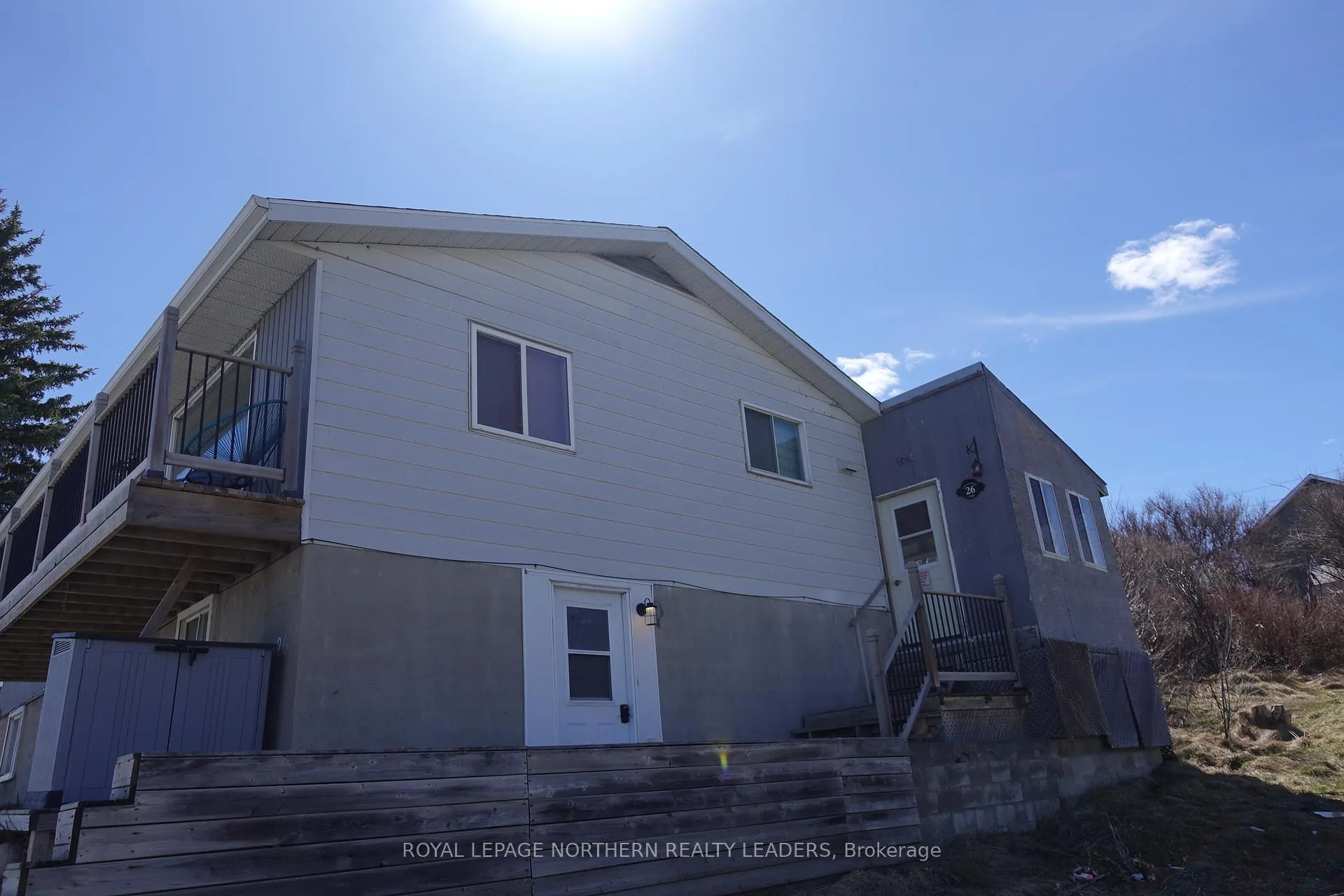 Photo 3 of 26 Lioncrest Lane, Timmins, TM - Outside East — HOMEH