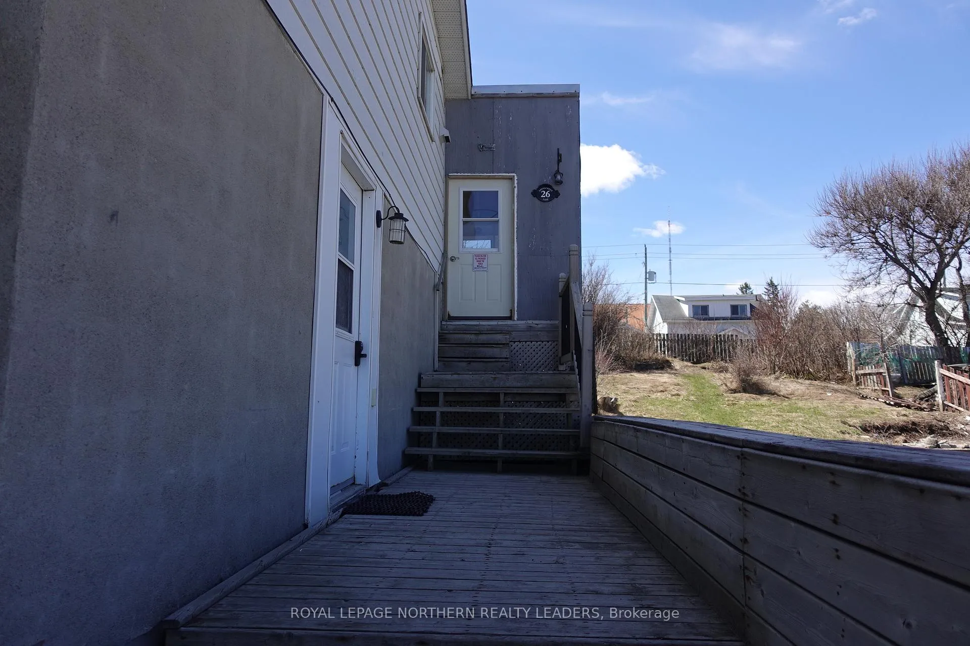 Photo 4 of 26 Lioncrest Lane, Timmins, TM - Outside East — HOMEH