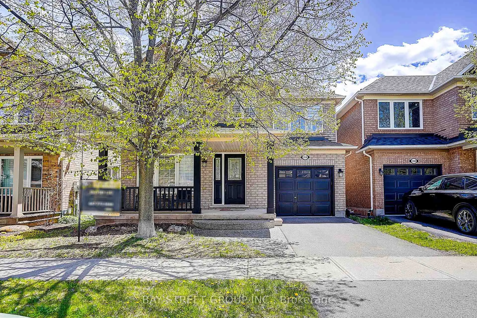 Front of 1356 Ridgebank Drive