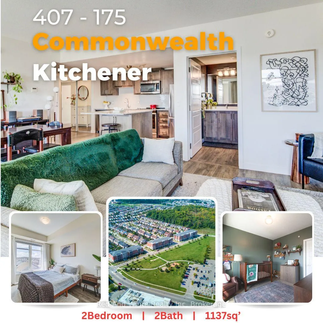 Photo 1 of Unit 407, 175 Commonwealth Street, Kitchener — HOMEH
