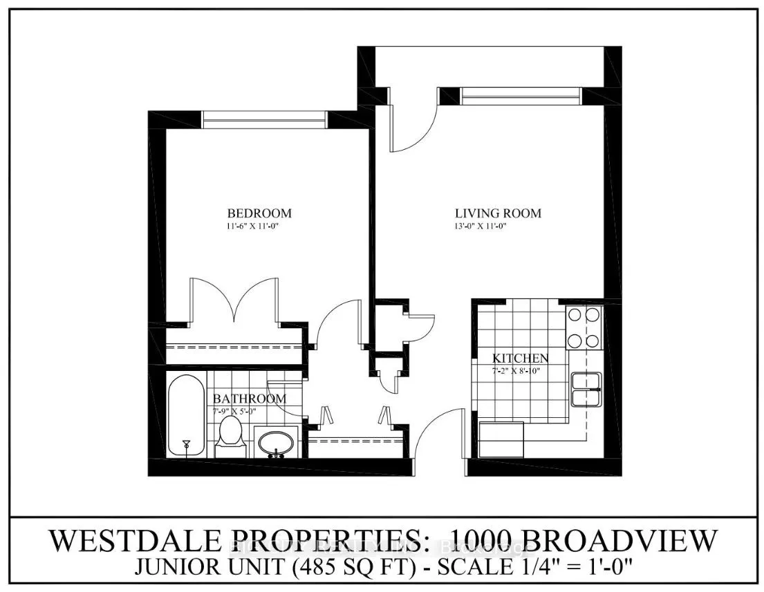 Photo 6 of Unit 401, 1000 Broadview Avenue, Toronto, East York — HOMEH