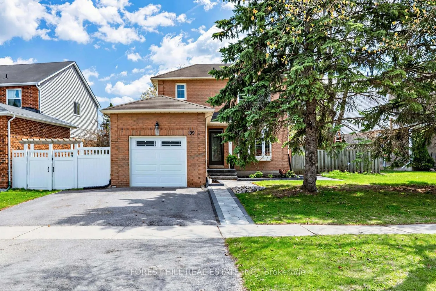 Front of 199 Carrick Avenue