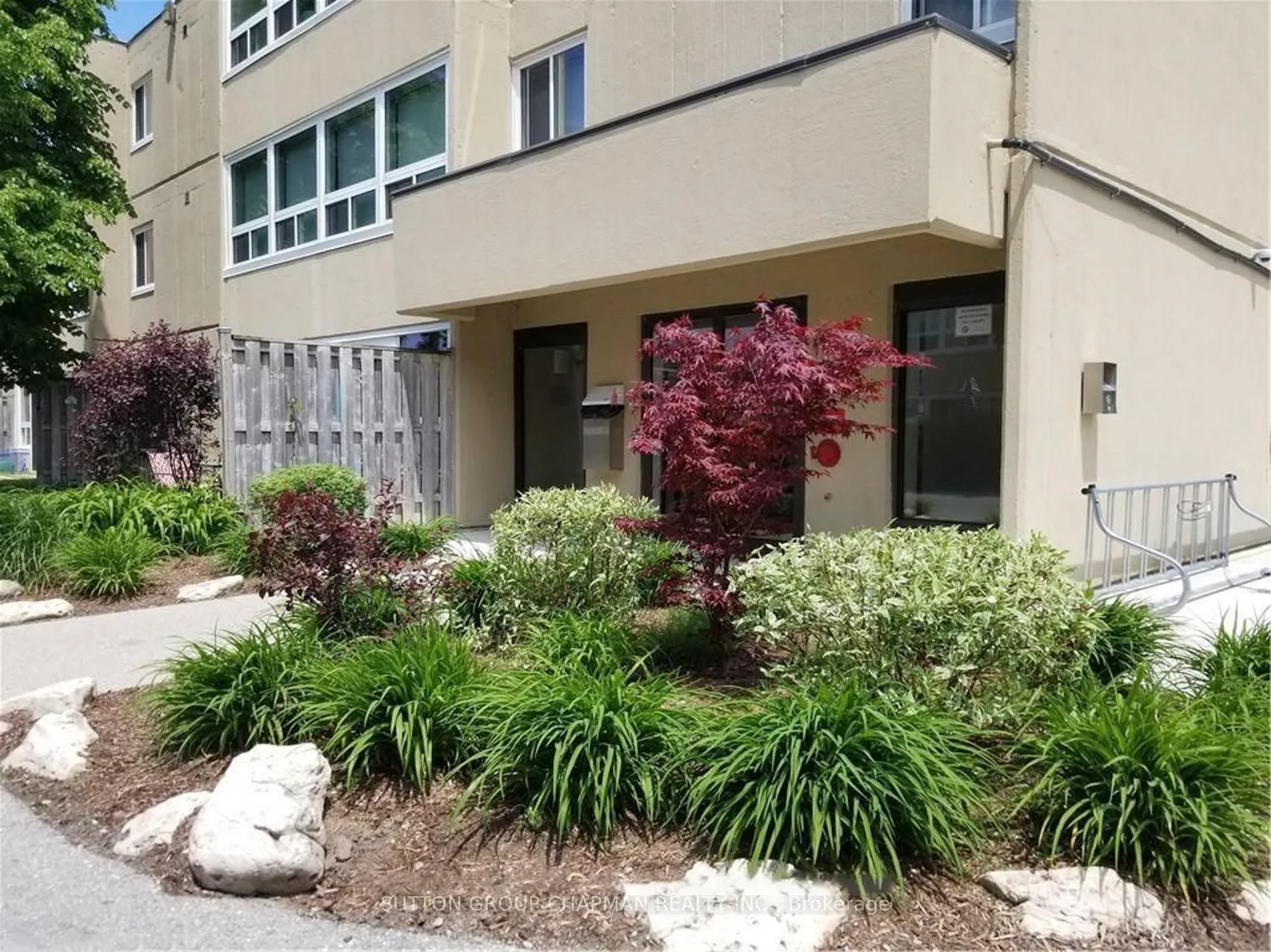 Front of Unit 114, 1447 Huron Street