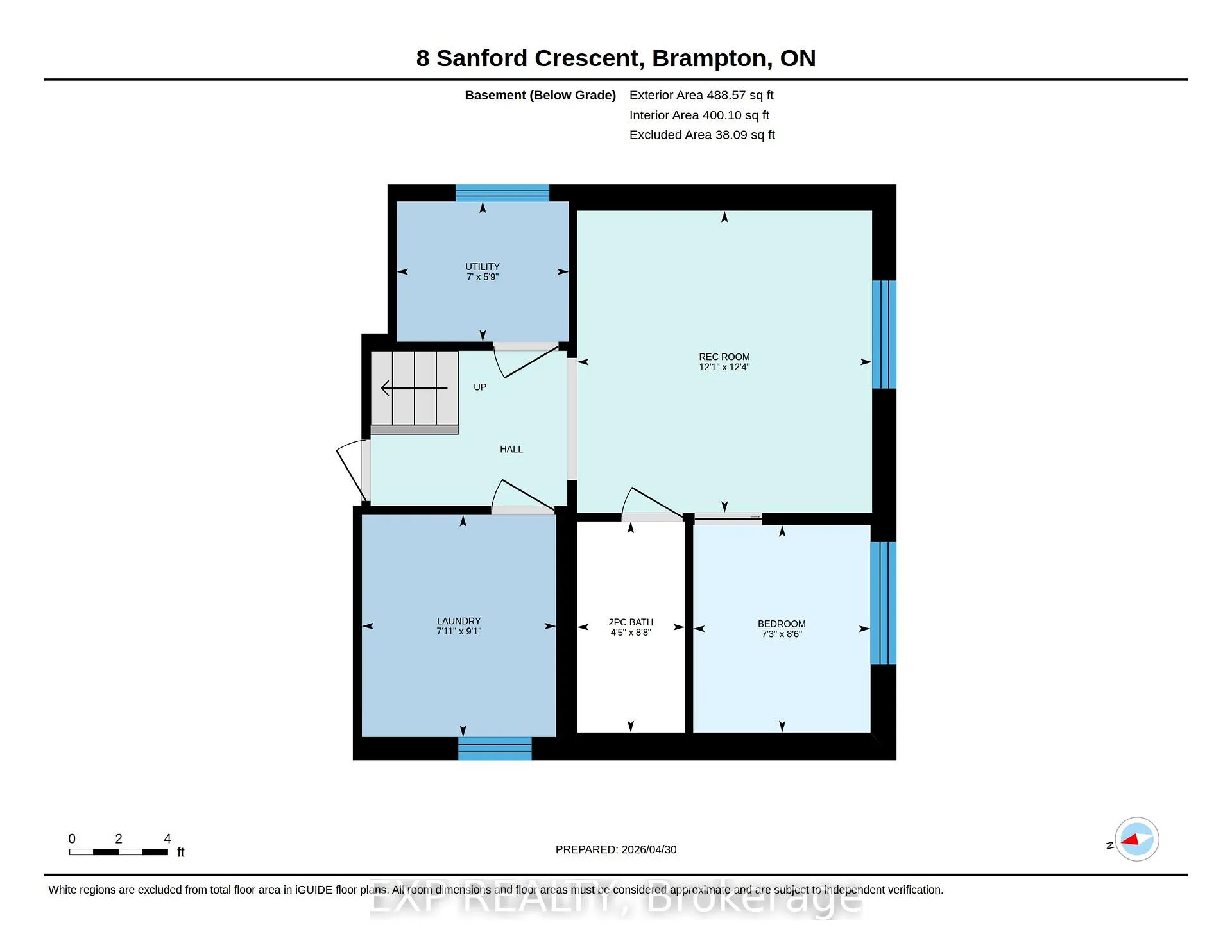 Photo 40 of 8 Sanford Crescent, Brampton, Northwood Park — HOMEH