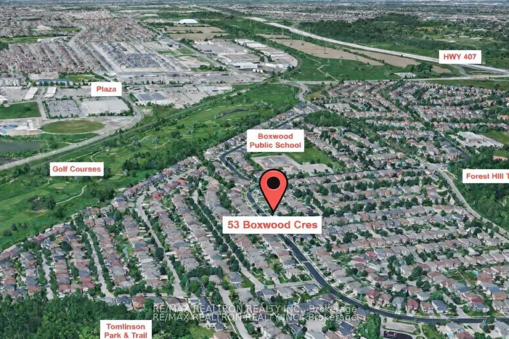 Photo 3 of 53 Boxwood Crescent, Markham, Rouge Fairways — HOMEH