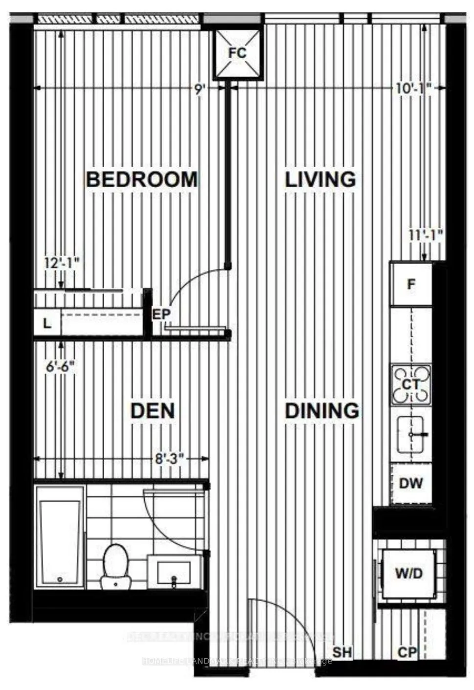 Photo 19 of Unit 802, 470 Front Street W, Toronto, Waterfront Communities — HOMEH
