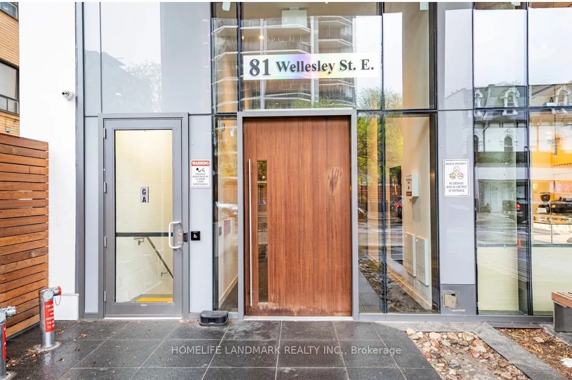 Photo 2 of Unit 307, 81 Wellesley Street E, Toronto, Church-Yonge Corridor — HOMEH