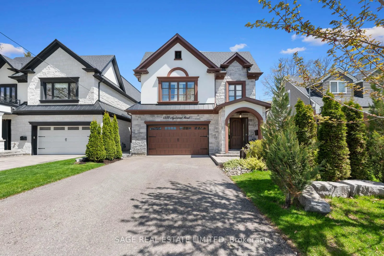 Front of 1355 Applewood Road