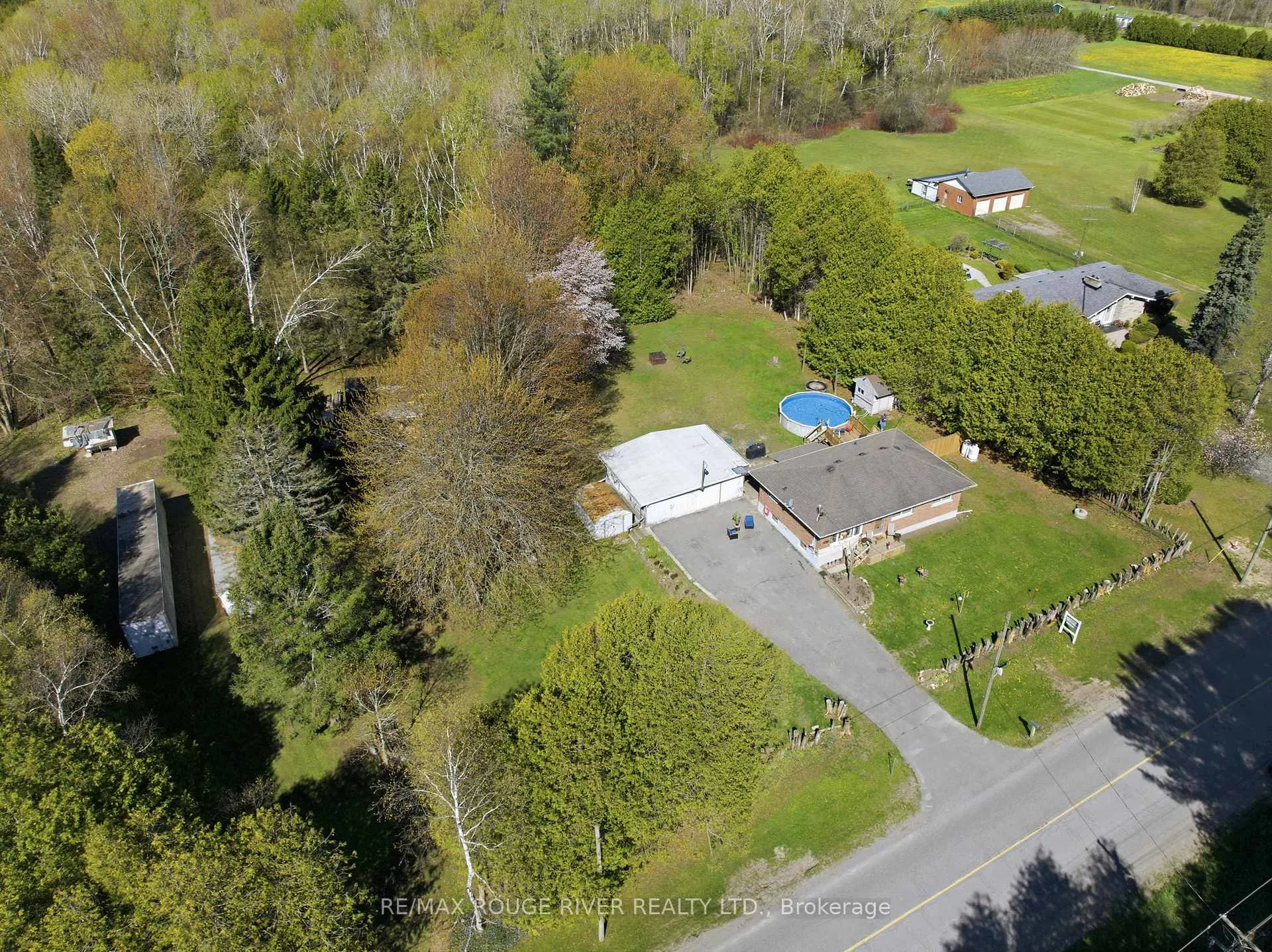 Front of 3856 Solina Road