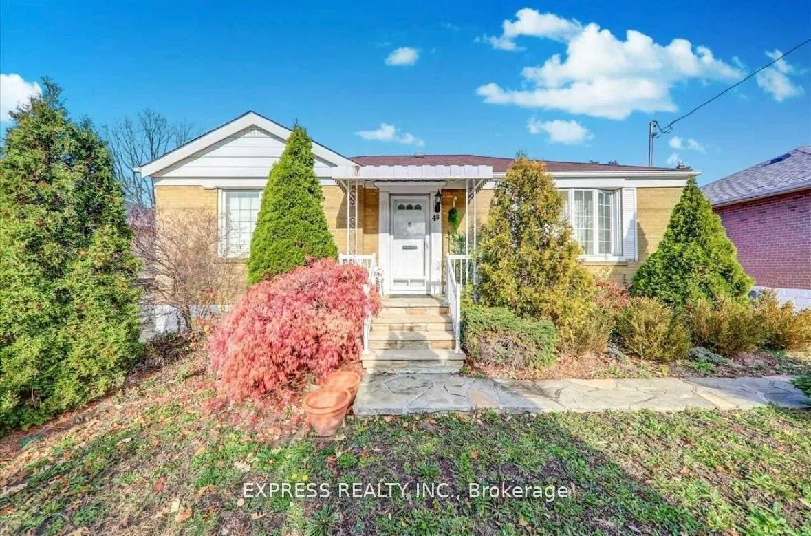 Front of 46 William Cragg Drive