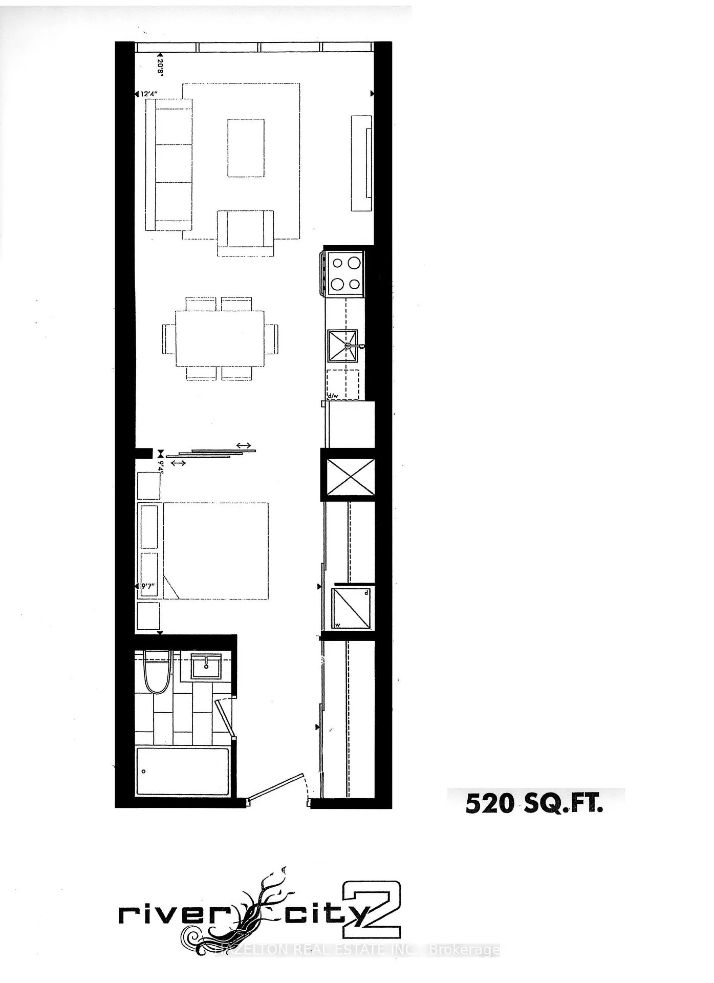 Photo 27 of Unit 423, 32 Trolley Crescent, Toronto, Moss Park — HOMEH