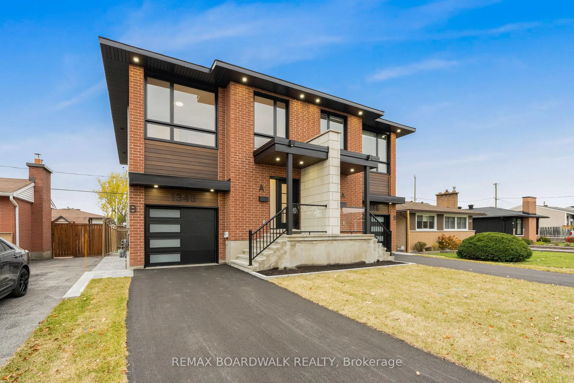 Front of Unit B, 1348 Avenue Q