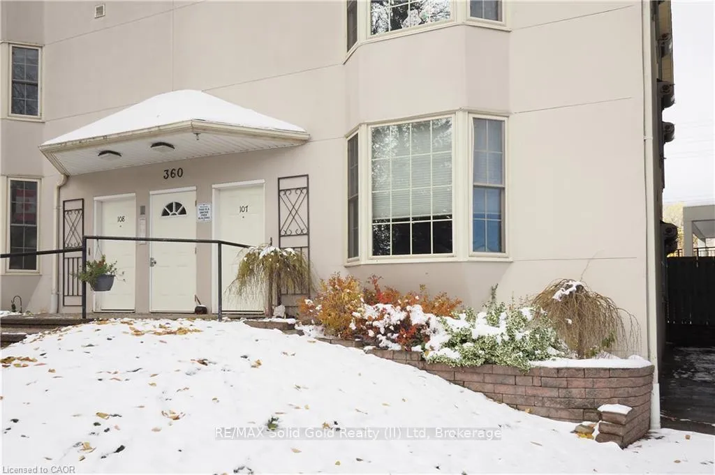 Photo 2 of Unit 107, 360 Waterloo Avenue, Guelph, Junction/Onward Willow — HOMEH