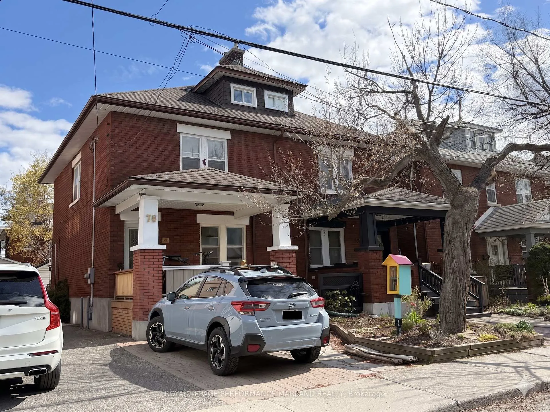 Front of 78 Ossington Avenue