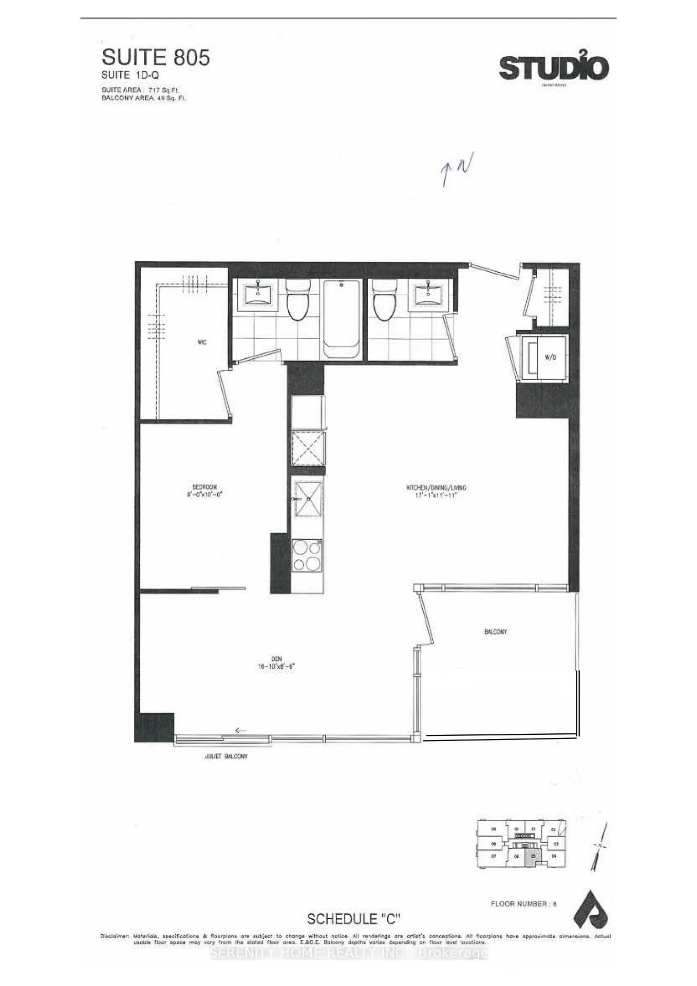 Photo 4 of Unit 805, 30 Nelson Street, Toronto, Waterfront Communities — HOMEH