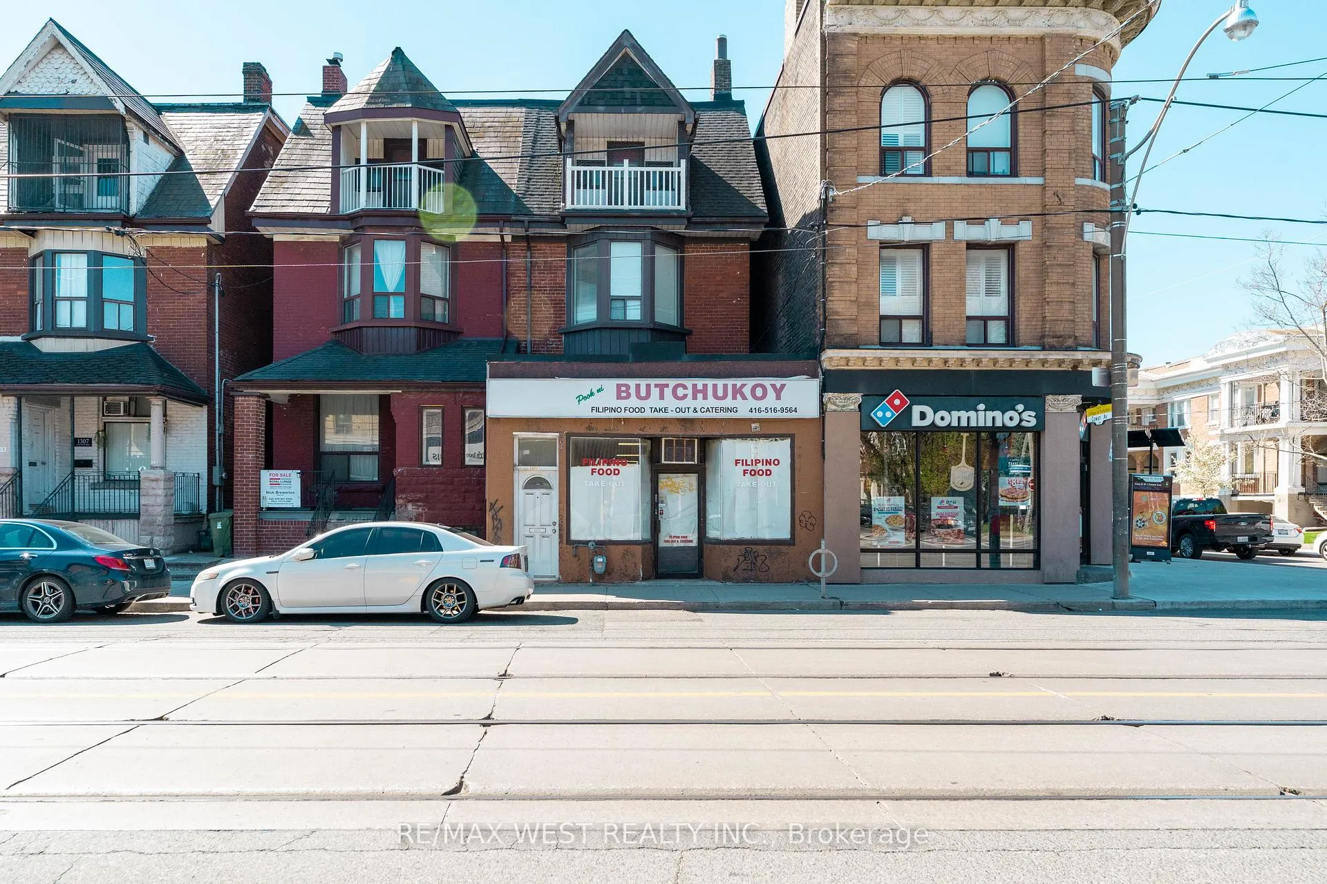 Front of 1311 King Street W