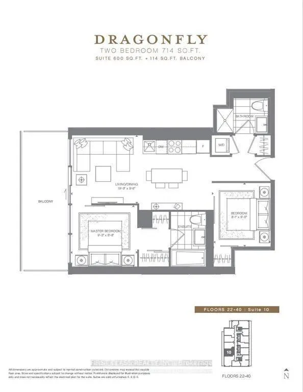 Photo 9 of Unit 710, 3 Gloucester Street, Toronto, Church-Yonge Corridor — HOMEH