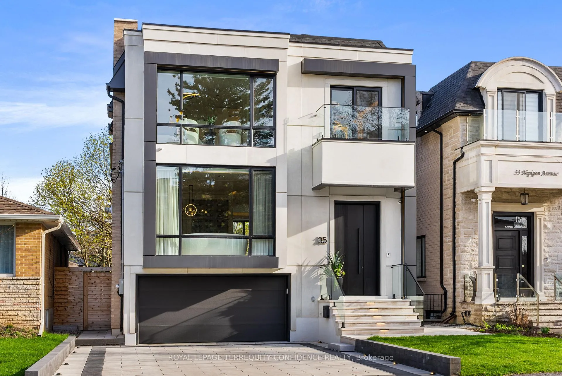 Front of 35 Nipigon Avenue
