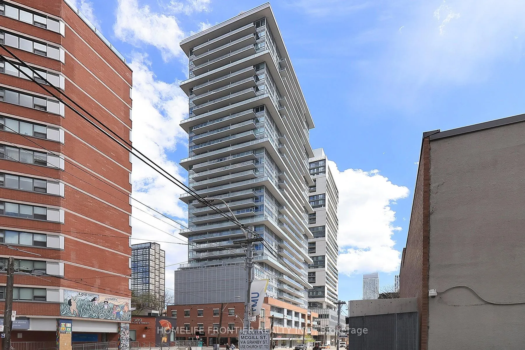 Front of Unit 2208, 365 Church Street