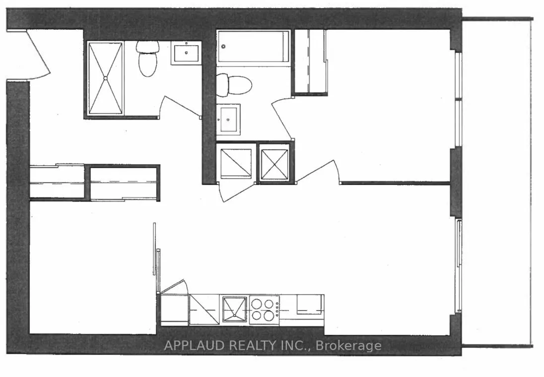 Front of Unit 3303, 950 Portage Parkway