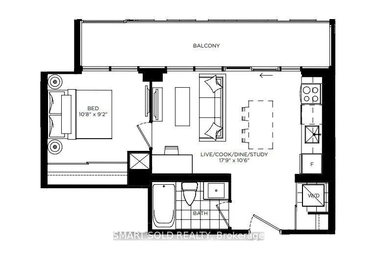 Photo 12 of Unit 502, 270 Dufferin Street, Toronto, South Parkdale — HOMEH