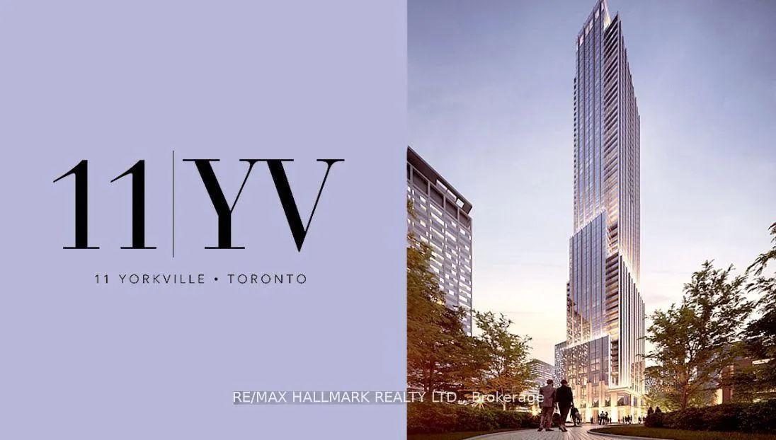 Front of Unit 3502, 11 yorkville Avenue