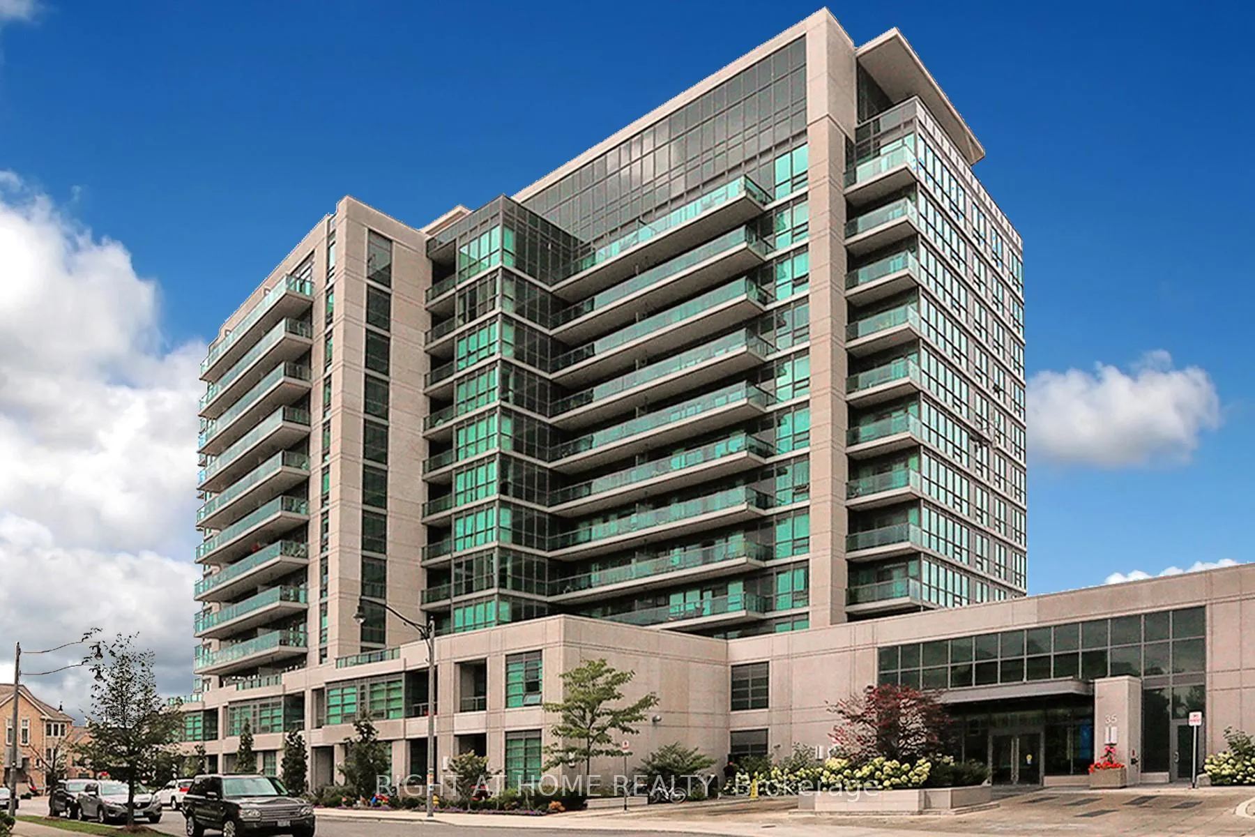 Front of Unit 303, 35 Brian Peck Crescent
