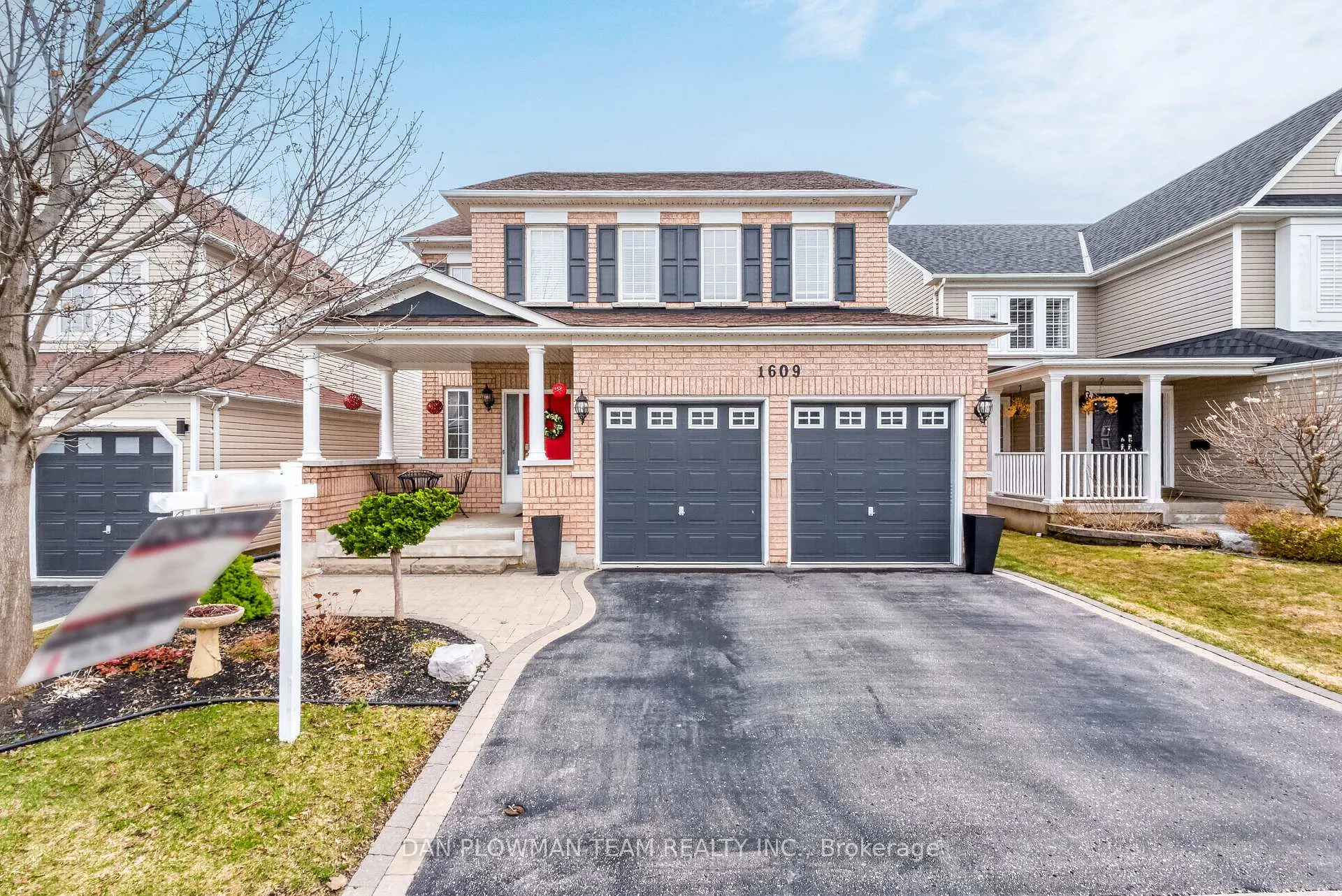 Front of 1609 Badgley Drive