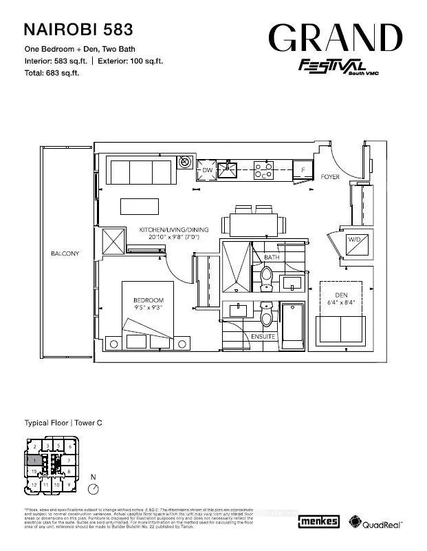 Photo 7 of Unit 2101, 8 interchange Way, Vaughan, Vaughan Corporate Centre — HOMEH