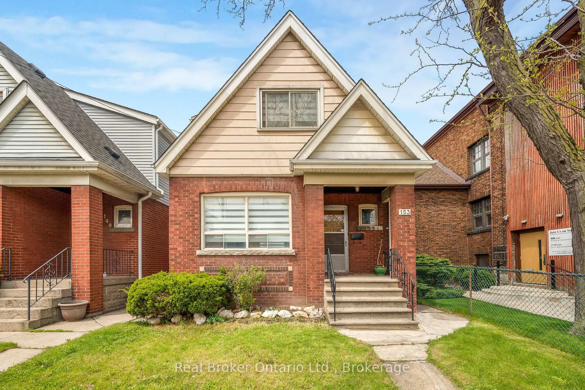 Front of 153 Gage Avenue N